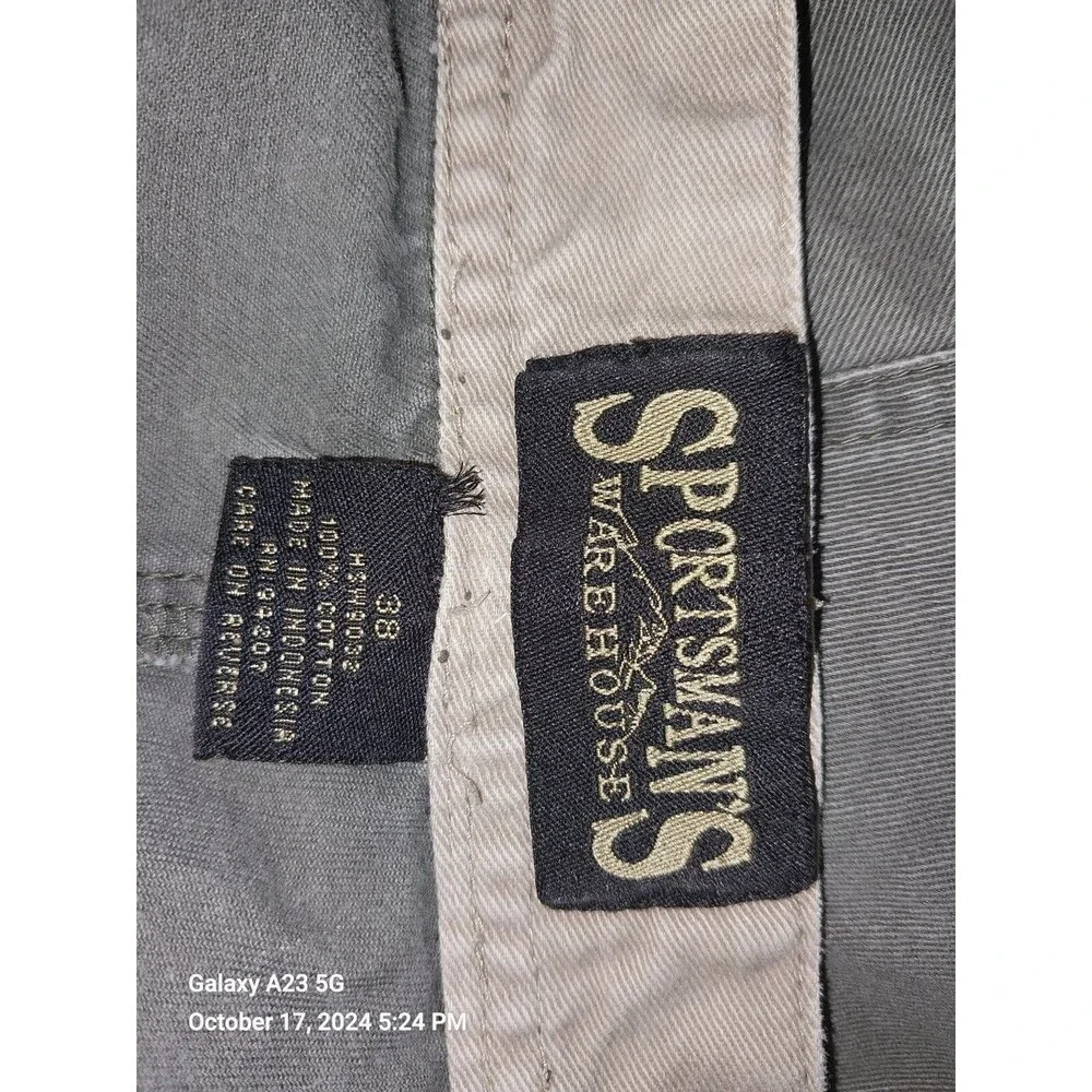 Sportsmans Warehouse Cargo Shorts Size Men's 38 Green (36x9)